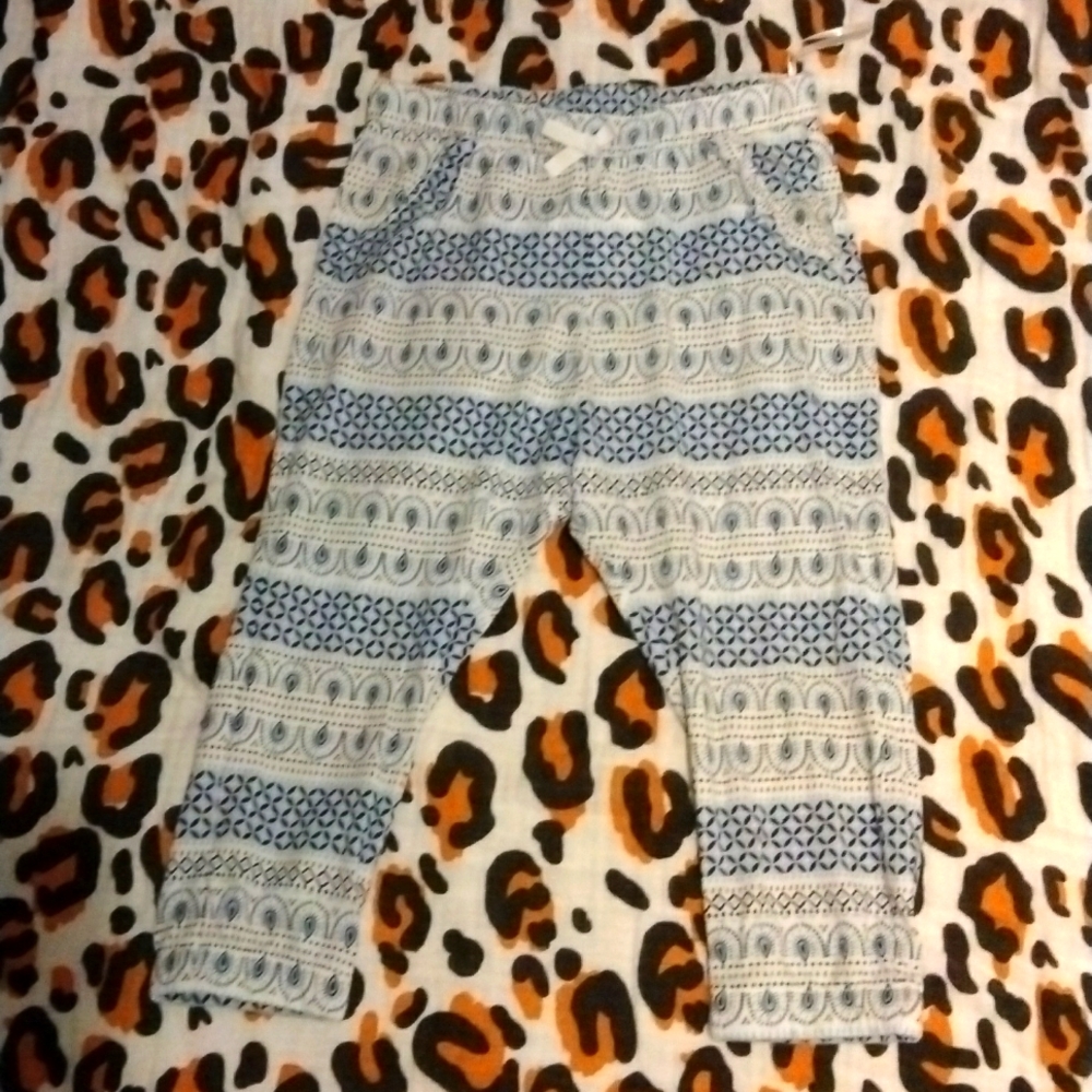 H&M silky pants 12/18m